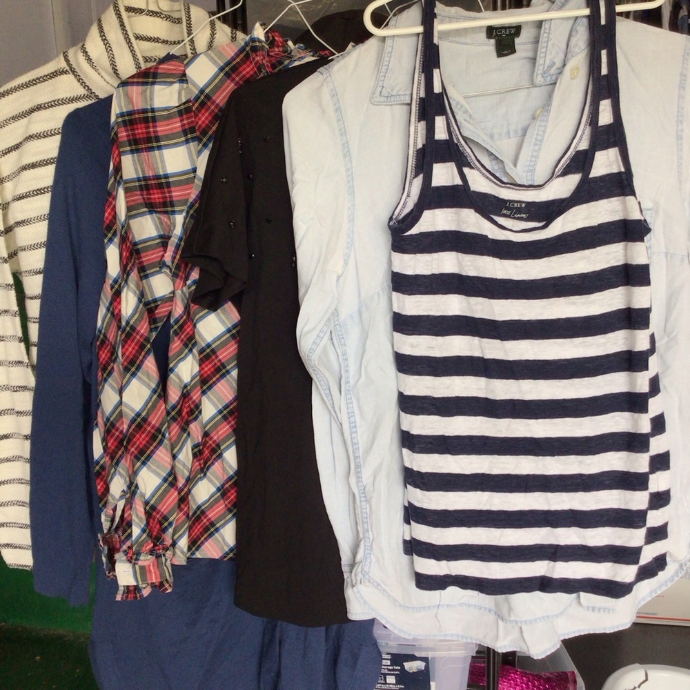 Women top small bundle lot J Crew J Jill